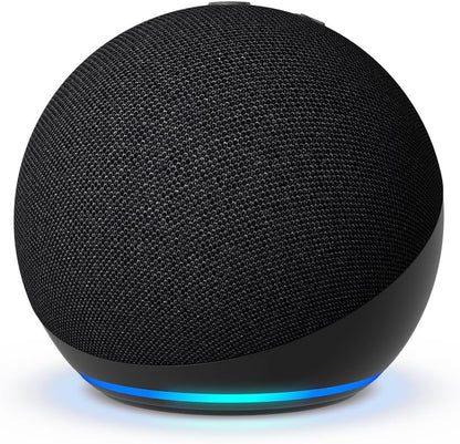 Elevate Your Audio Experience: Echo Dot 5th Gen in Charcoal with Stylish Black Echo Buds (2023 Edition)