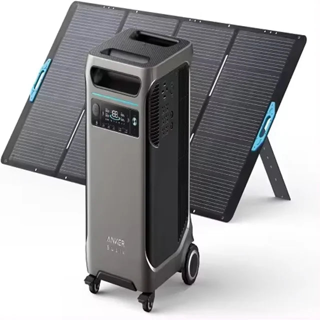 Anker SOLIX F3800 Portable Power Station – 400W Solar Panel | Ultimate Backup & Off-Grid Power Solution