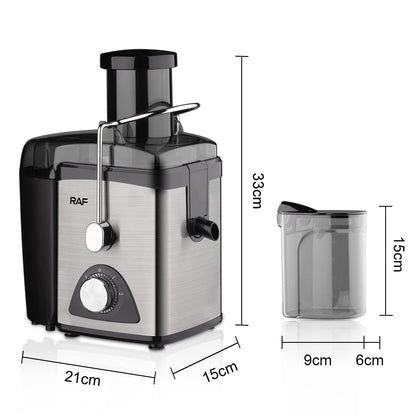 RAF 1000W High-Power Juice Extractor – Fresh &amp; Healthy Juicing