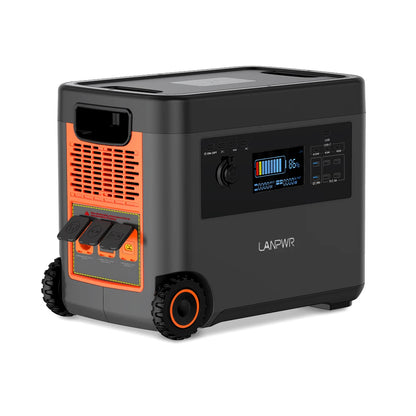 2500W Fast Charge Solar Generator – 2160Wh Portable Power Station for Outdoor Camping & Home Backup