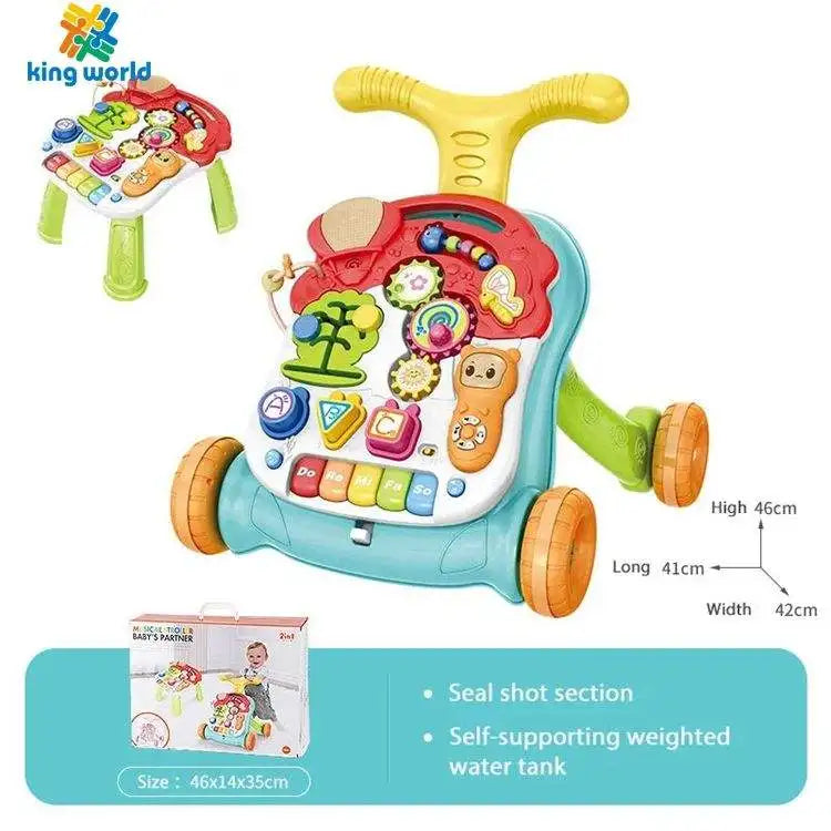 Multifunctional Toddler Activity Center & Learning Walker