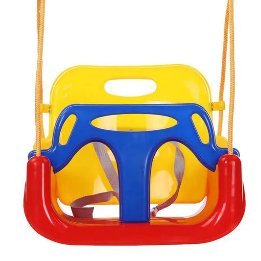 Detachable 3-in-1 Kids Swing Seat – High Back Swing Set for Indoor & Outdoor Play