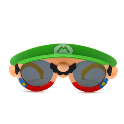 Super Mario-Themed Kids Sunglasses – Fun, UV Protection Shades!