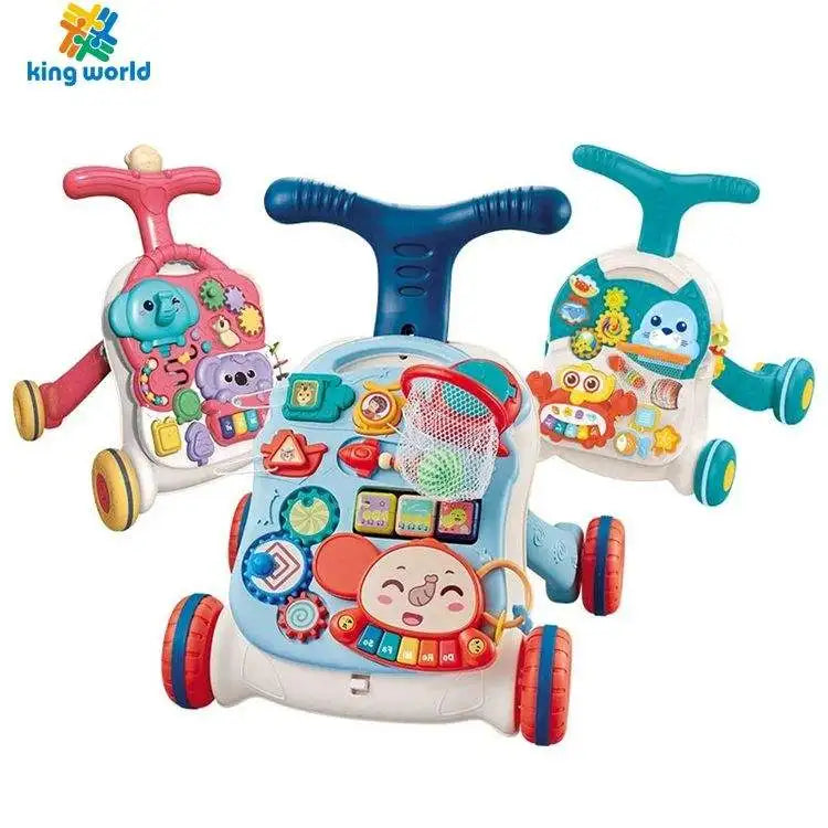 Multifunctional Toddler Activity Center & Learning Walker