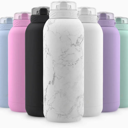 Innovative Marble Space Pot Thermos Cup – Style Meets Performance