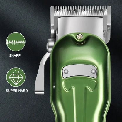 Professional Heavy-Duty Hair Clipper – Cordless &amp; LED Display