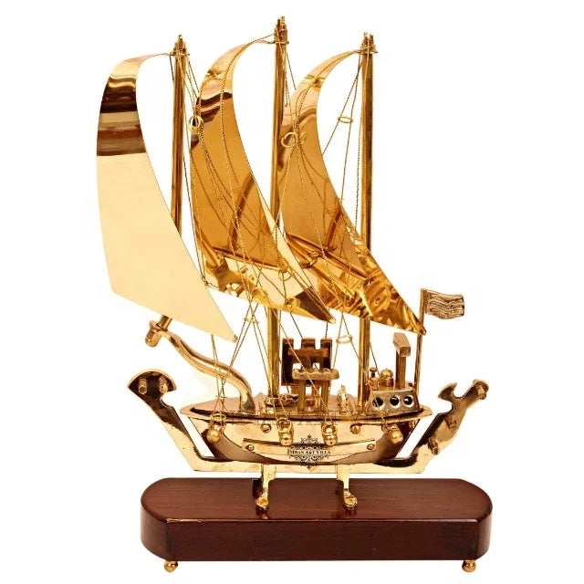 Golden Fortune Sailing Ship – Symbol of Wealth & Success