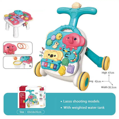 Multifunctional Toddler Activity Center & Learning Walker