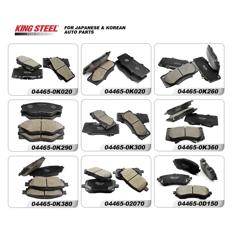 King Steel Brake Pads for Honda – High-Performance & Durable