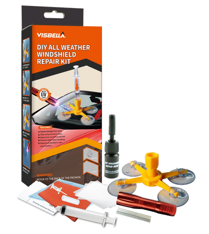 Visbella Windshield Repair Kit – DIY Glass Crack & Chip Fixer