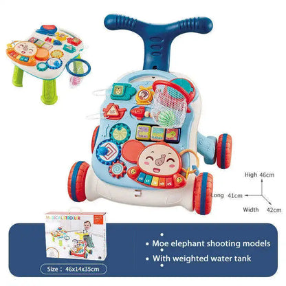 Multifunctional Toddler Activity Center & Learning Walker