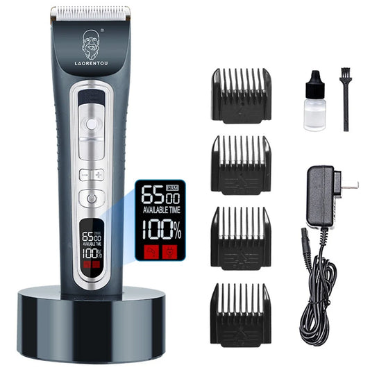 Professional Cordless Hair Clipper – Precision Trimming for Men