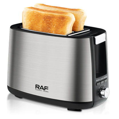 Stylish Stainless Steel 2-Slice Toaster – Fast & Even Toasting, Perfect for Bread & Sandwiches