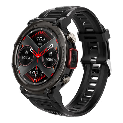 New Arrival Smartwatch – Heart Rate Monitor, FitCloudPro, IP67 Waterproof, Flashlight, Outdoor Smartwatch