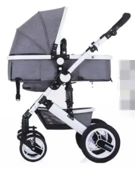 Luxury 3-in-1 Baby Stroller with Car Seat & Bassinet – All-Terrain Travel System