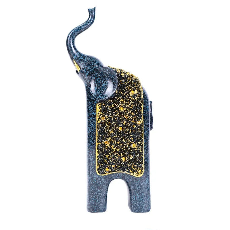 Elegant Good Luck Elephant Statue – Feng Shui Wealth & Prosperity Décor for Home & Office