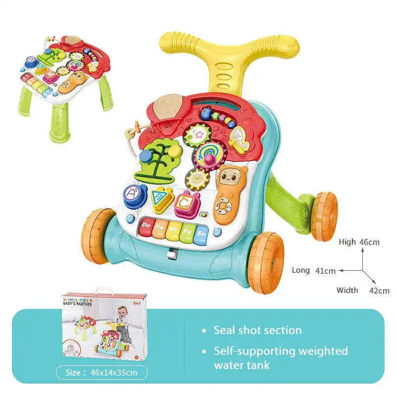 Multifunctional Toddler Activity Center & Learning Walker