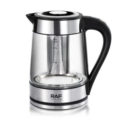 RAF Premium Glass Electric Kettle – Fast Boiling &amp; Stylish Design!