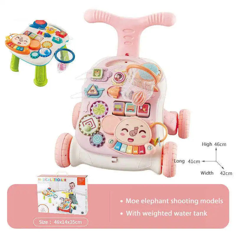 Multifunctional Toddler Activity Center & Learning Walker