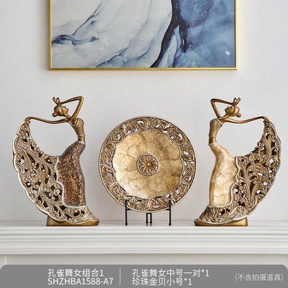 Elegant Dancing Lady Sculpture – Luxury Home & Office Decor