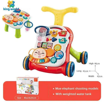 Multifunctional Toddler Activity Center & Learning Walker