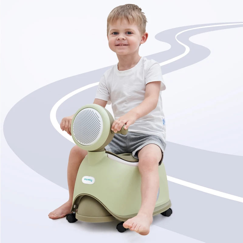 Lovely Motorcycle 2-in-1 Toddler Potty Training Seat & Ride-On Toy – Fun & Comfortable!