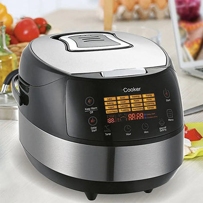 Smart Digital Multi-Function Rice Cooker – Perfect Fluffy Rice Every Time