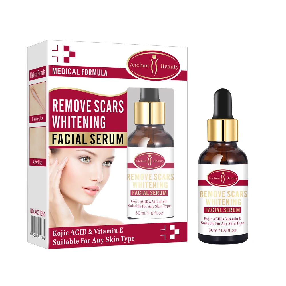 Scar Removal &amp; Whitening Facial Serum – Kojic Acid &amp; Vitamin E