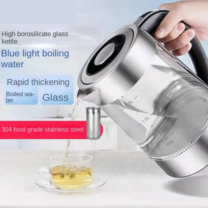 1.8L 1500W Electric Kettle – Fast Boiling, LED Light, Cool-Touch Handle, &amp; Dry Protection