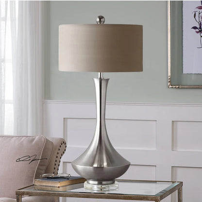 Luxury Gold & Black Table Lamp – Modern Elegance for Home & Office