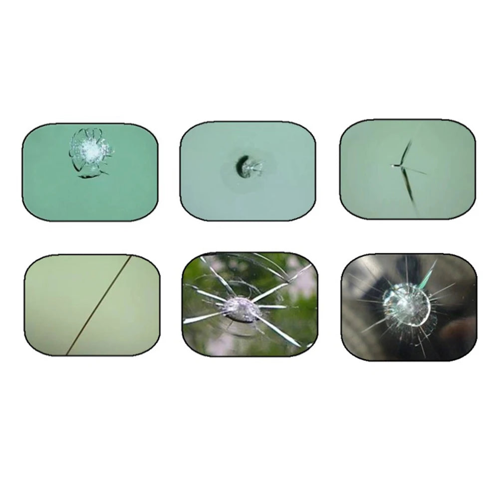 Visbella Windshield Repair Kit – DIY Glass Crack & Chip Fixer