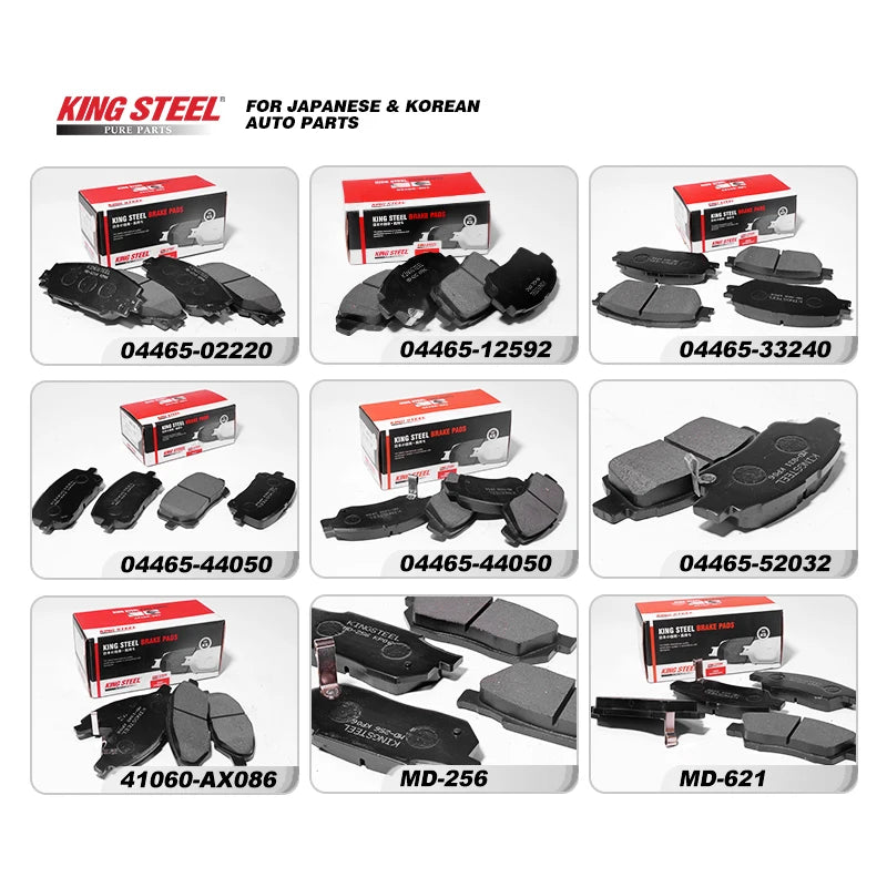 King Steel Brake Pads for Honda – High-Performance & Durable