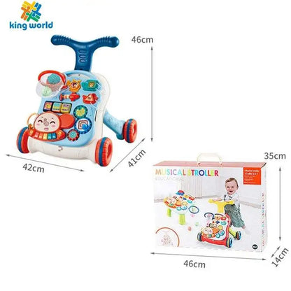 Multifunctional Toddler Activity Center & Learning Walker