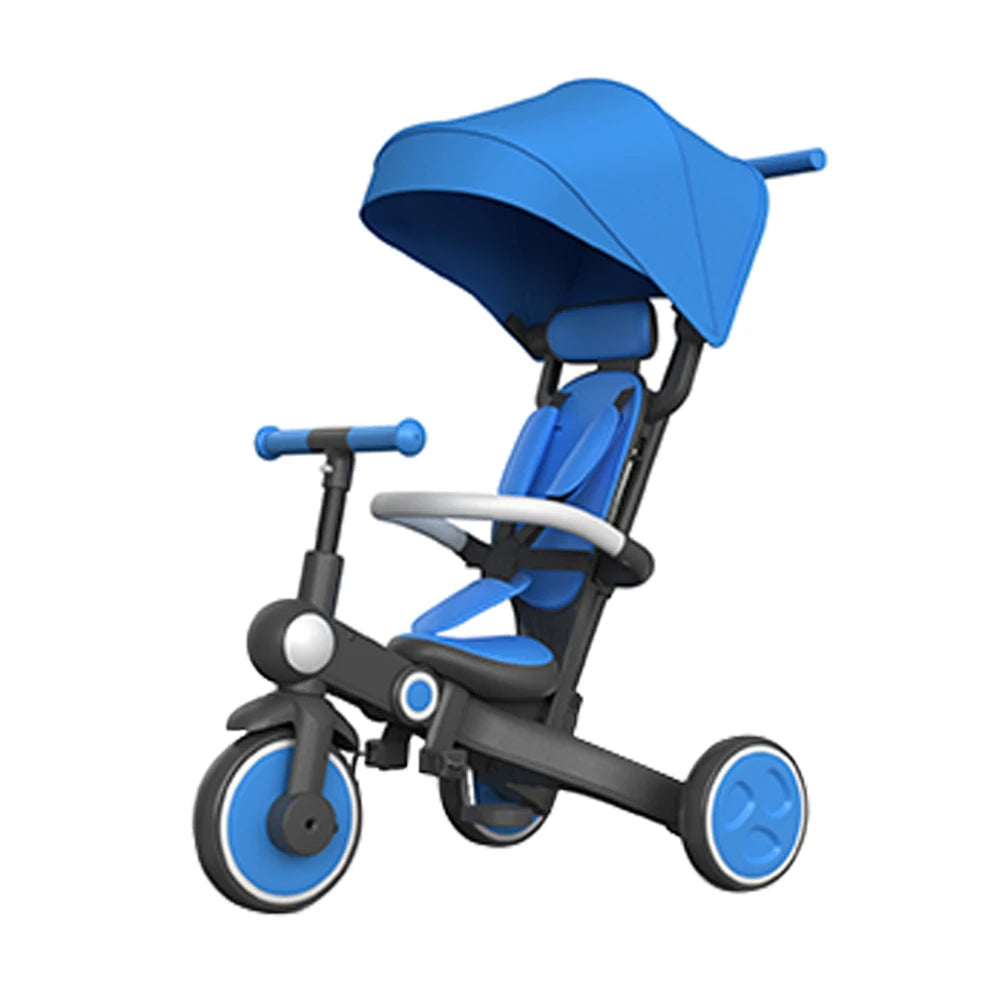 3-in-1 Kids Tricycle & Stroller – Convertible, Safe & Comfortable!